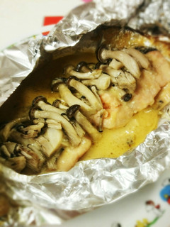 鮭としめじのホイル焼き-レシピのメイン写真