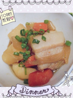 豚バラブロックで!我が家の肉じゃが!-レシピのメイン写真