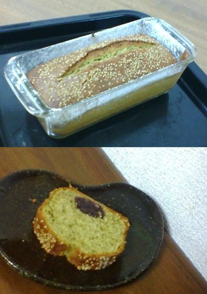 緑茶とあんこの和風パウンド-レシピのメイン写真