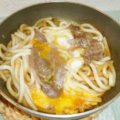 รูปของ すき焼きうどん