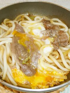 すき焼きうどん-レシピのメイン写真