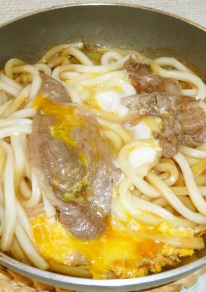すき焼きうどん-レシピのメイン写真