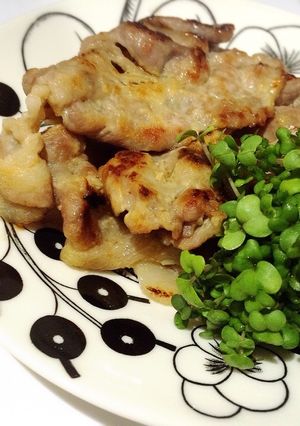 卵が決め手☆豚肉の蜂蜜味噌焼き。-レシピのメイン写真