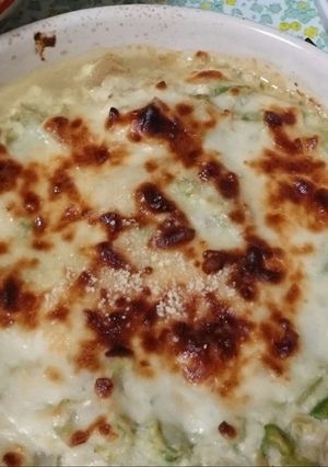 簡単ヘルシー豆腐とアボカドグラタン-レシピのメイン写真