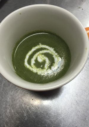 ほうれん草のポタージュ-レシピのメイン写真