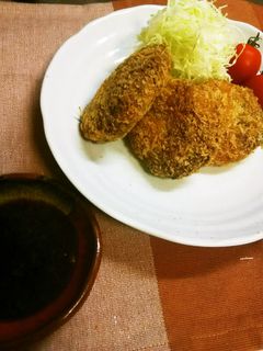 絶品!鯖の水煮缶DEメンチカツ♪-レシピのメイン写真