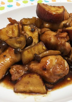 鶏肉とさつまいもの甘煮★お弁当にも最適！-レシピのメイン写真