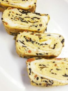 残ったひじきの煮物でしっかり味の玉子焼き-レシピのメイン写真