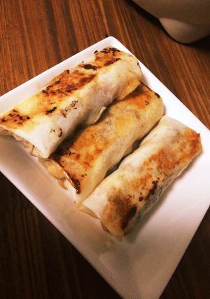 揚げない！焼き春巻き！きのこ春巻き ！-レシピのメイン写真