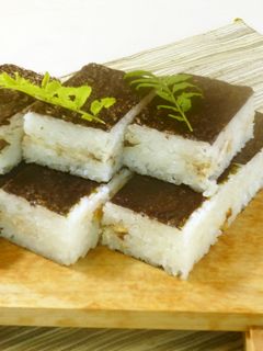 白飯の押し寿司-レシピのメイン写真