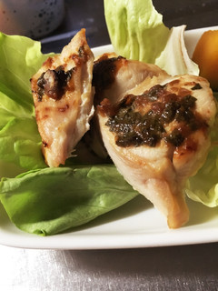 鶏肉の梅紫蘇味噌付け焼き-レシピのメイン写真