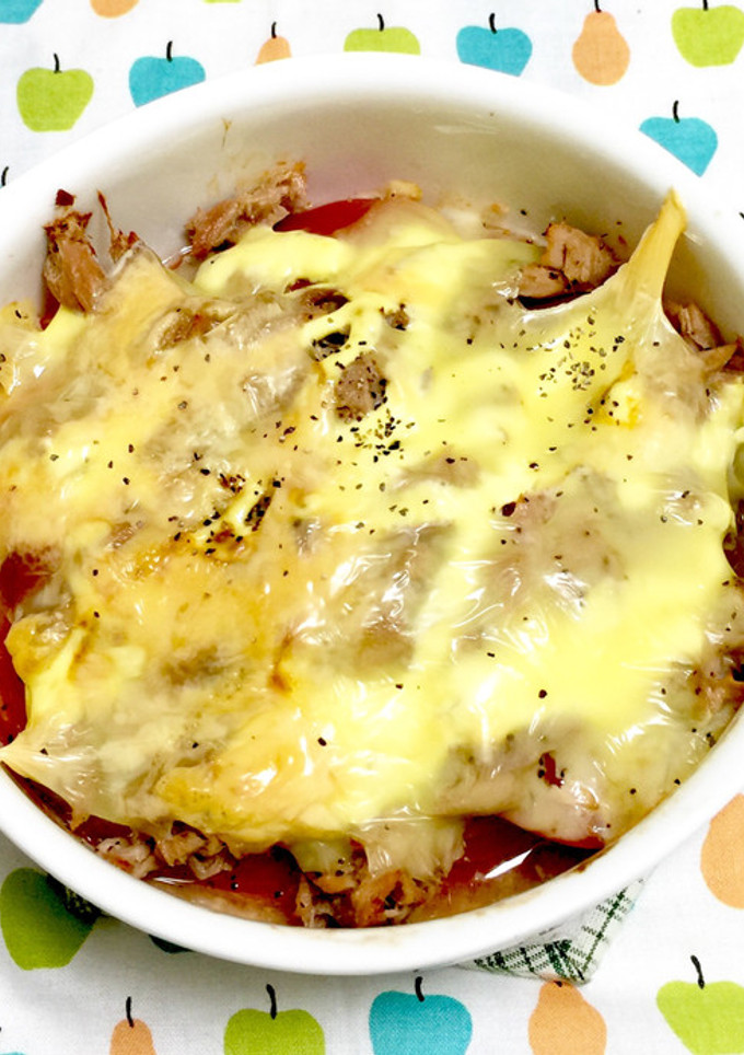 簡単！トマトとツナのチーズ焼き-レシピのメイン写真