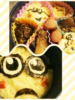 ミニオンいっぱい弁当☻-レシピのメイン写真