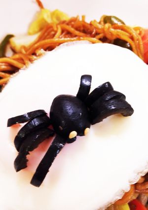ハロウィン☆スパイダー-レシピのメイン写真