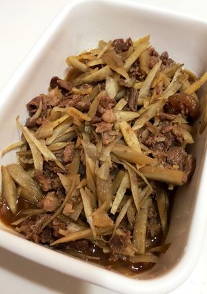 簡単☆牛肉と牛蒡の煮物-レシピのメイン写真