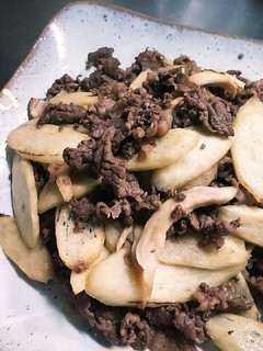 まこもだけと牛肉のオイスターソース炒め-レシピのメイン写真