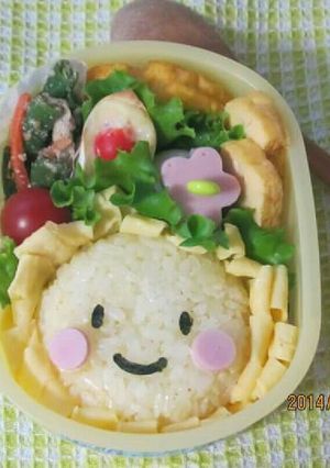 キャラ弁女の子⭐保育園児・低学年⭐可愛い-レシピのメイン写真