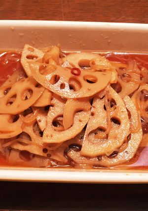 レンコンのピリ辛煮-レシピのメイン写真