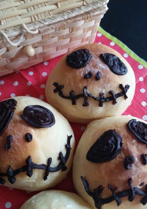 卵＆乳なしでももっちりパン＆チョコペン-レシピのメイン写真