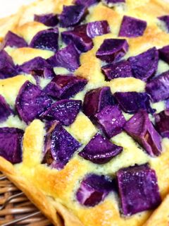 紫芋のタルト(食パンタルト)-レシピのメイン写真