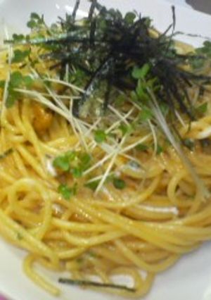 うに☆クリームパスタ♪-レシピのメイン写真