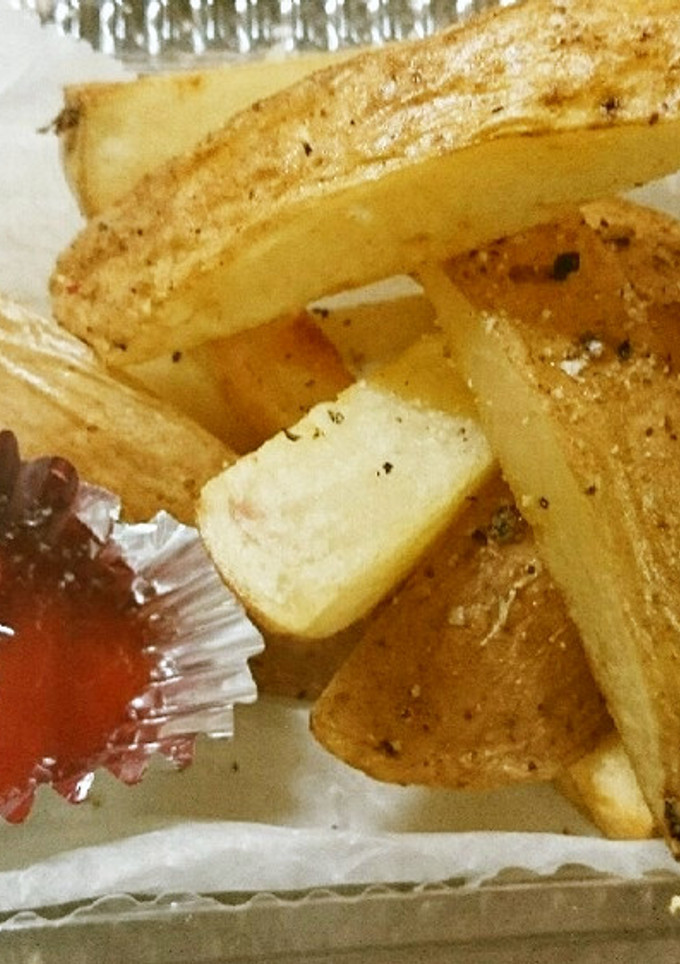 揚げるだけ、皮付きポテトフライ。-レシピのメイン写真
