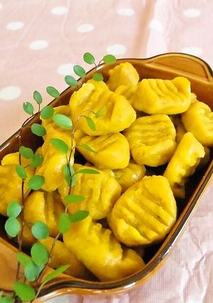 もちもち！基本のかぼちゃのニョッキ＊-レシピのメイン写真