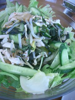 蒸し鶏とザーサイの中華サラダ-レシピのメイン写真