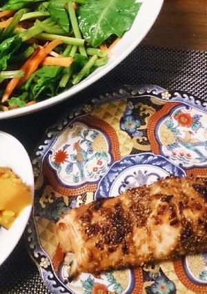 鮭のゴマ味噌焼き-レシピのメイン写真