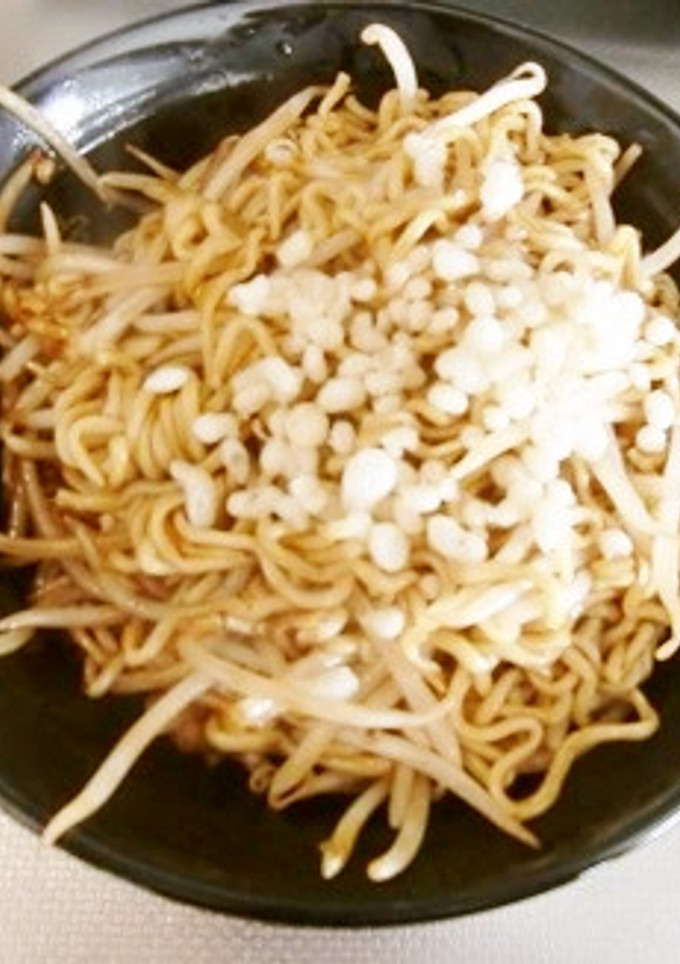 天かすともやしで、節約メニューの焼きそば-レシピのメイン写真