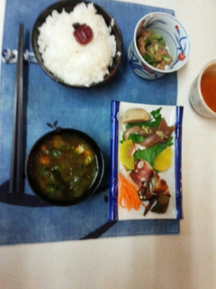 血管プラークダイエット食560(多彩皿)-レシピのメイン写真