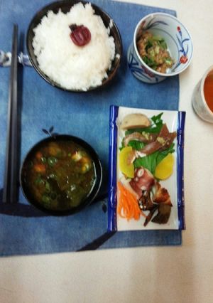 血管プラークダイエット食560（多彩皿）-レシピのメイン写真
