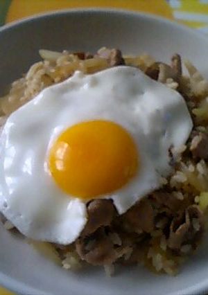豚しょうが焼きの混ぜ混ぜご飯-レシピのメイン写真
