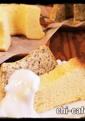 ふわっとシフォンケーキ-レシピのメイン写真