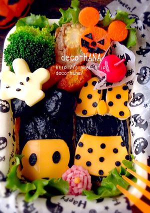 ミッキー＆ミニーの簡単キャラいなり-レシピのメイン写真