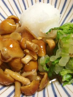 白菜のなめこおろし-レシピのメイン写真