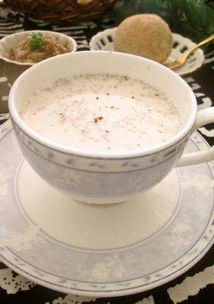 チアシード入り☆きな粉ホットドリンク-レシピのメイン写真