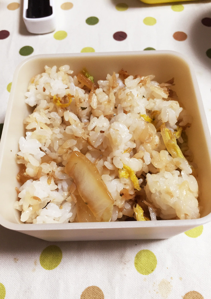 これは新しい！白菜としらすの炒めふりかけ-レシピのメイン写真