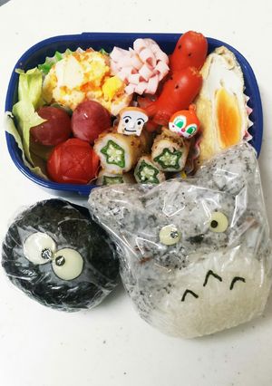 トトロ♡おにぎり-レシピのメイン写真
