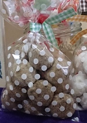 スノーボールクッキー　きな粉とすり胡麻-レシピのメイン写真