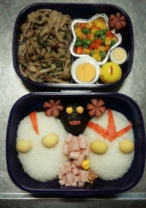 ウルトラマン弁当-レシピのメイン写真