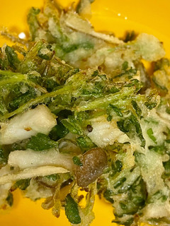 豆苗が旨い❤️豆苗としめじとゴボウの天ぷら-レシピのメイン写真