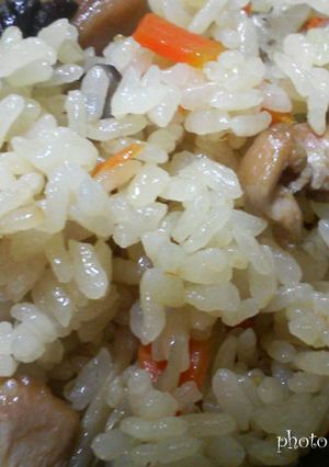▽鶏ごぼう炊き込みご飯△-レシピのメイン写真
