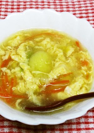 給食☆じゃがもちスープ-レシピのメイン写真