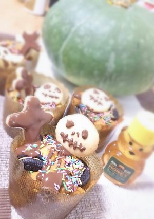 ♡ハロウィン*パンプキンマフィン-レシピのメイン写真