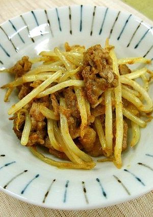 ジャアとやってチャッとやるカレーもやし炒-レシピのメイン写真