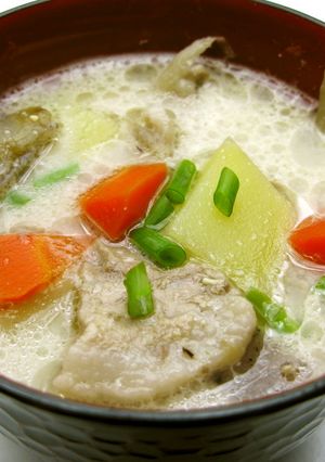 カロリーアップ豚汁【高齢者/栄養】-レシピのメイン写真