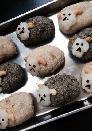可愛い！？おひつじおはぎ-レシピのメイン写真