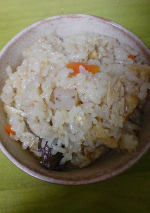 思いつき炊き込みご飯-レシピのメイン写真