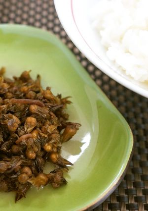 癖になるプチプチ食感♪えごまの実の佃煮　-レシピのメイン写真